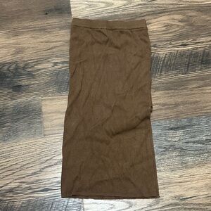 House of Harlow 1960 Brown Pencil Skirt